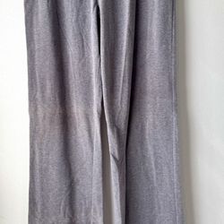 Gray Activewear Leggings, Large 