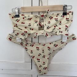For Love And Lemons Cherry Bikini
