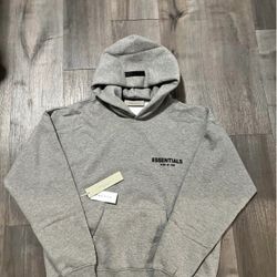 grey essentials hoodie 