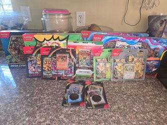 Pokemon card sealed collection ( look at Description for list of items