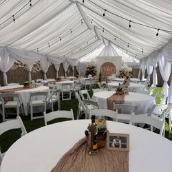 Party Decoracion Tent With Drape And More