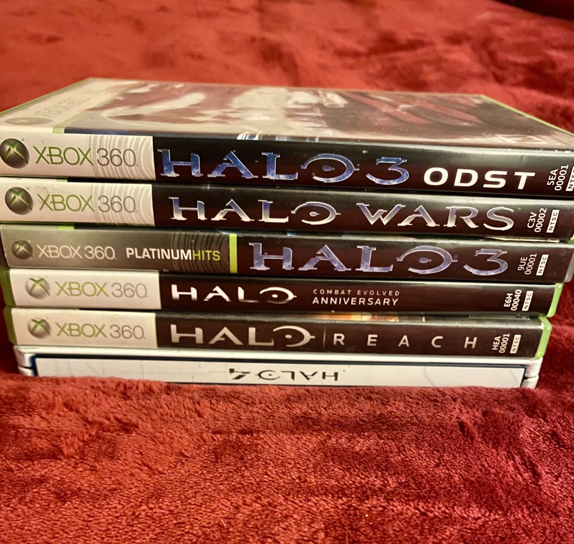 XBOX 360 *HALO* GAMES $40 TAKES ALL