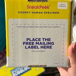 Sneak Peek Gender Test 