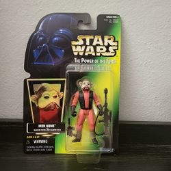 New Kenner Star Wars POTF Green Card Nien Action Figure D