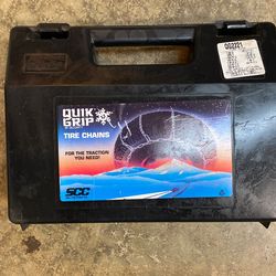 Quick Grip Tire Chains Used Once, Cam Lock