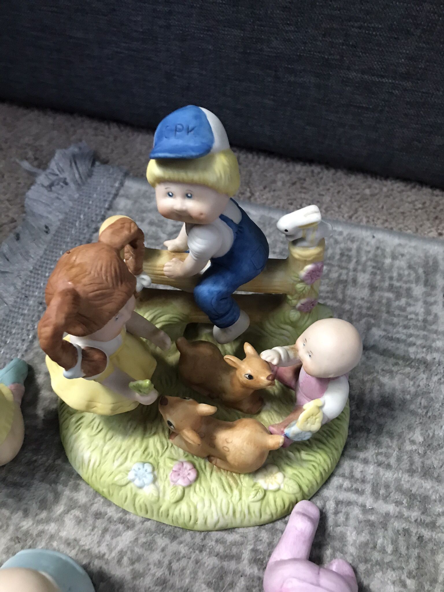 Vintage 1980 Cabbage Patch Ceramic Set