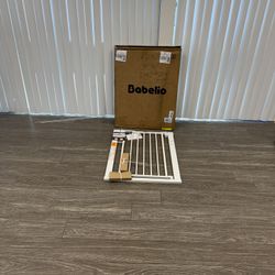$25 #2673 (30” Tall X 24-27.5” Wide) EXTRA NARROW - Safety Gate For Toddler Baby Or Dog / Locking Door