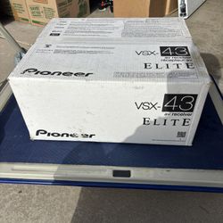 Pioneer VSX-43 Elite Receiver. Brand New