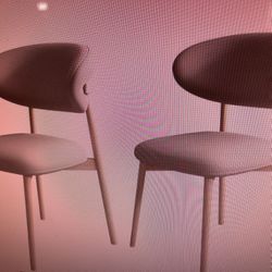 Wooden Armless Dining Chairs 