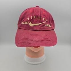 Vintage Swoosh By NikeBurgundy Adjustable Hat. 8