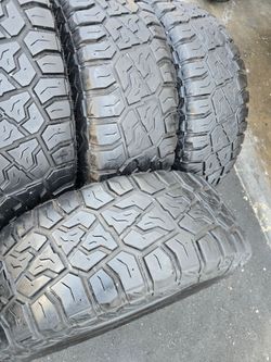 4 Used Tires Lt37x12.50r20 Fortune Tormenta , 10 PLY , LR E, DOT 2024 $299.00