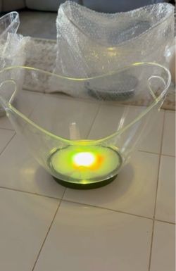 Set of 4 LED Color Changing Ice Buckets - 2L
