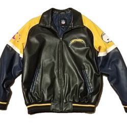 San Diego Chargers Vintage Leather Jacket