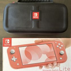 Nintendo Switch Lite, Glass Screen Protector, Full Protective Case