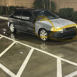 1998 Civic Hatch Fenders Bumper And Grill