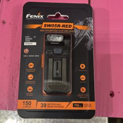 NEW FENIX Lighting SW05R-RED Multipurpose clip on light 