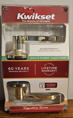 Kwikset Hall & Closet Door Handle 