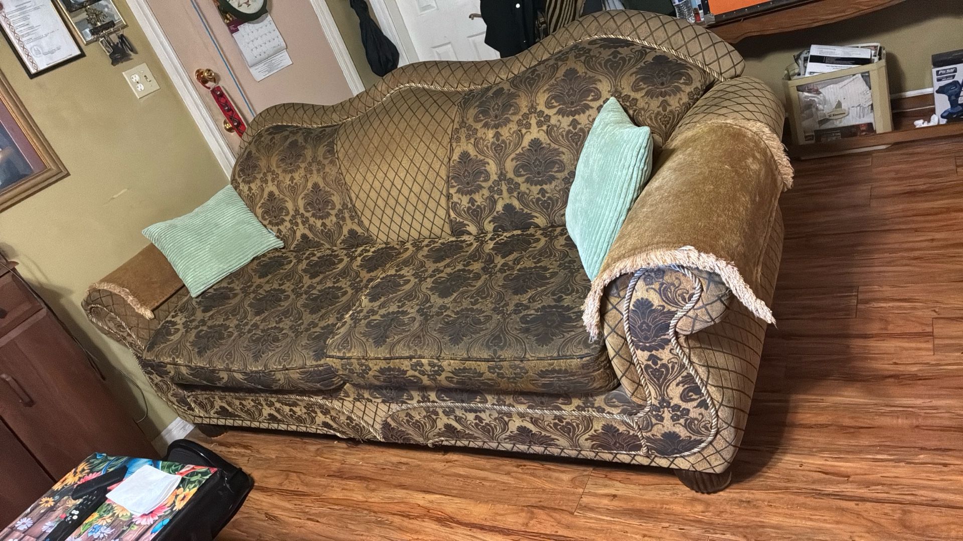 Sofa Bed And Regular Sofa