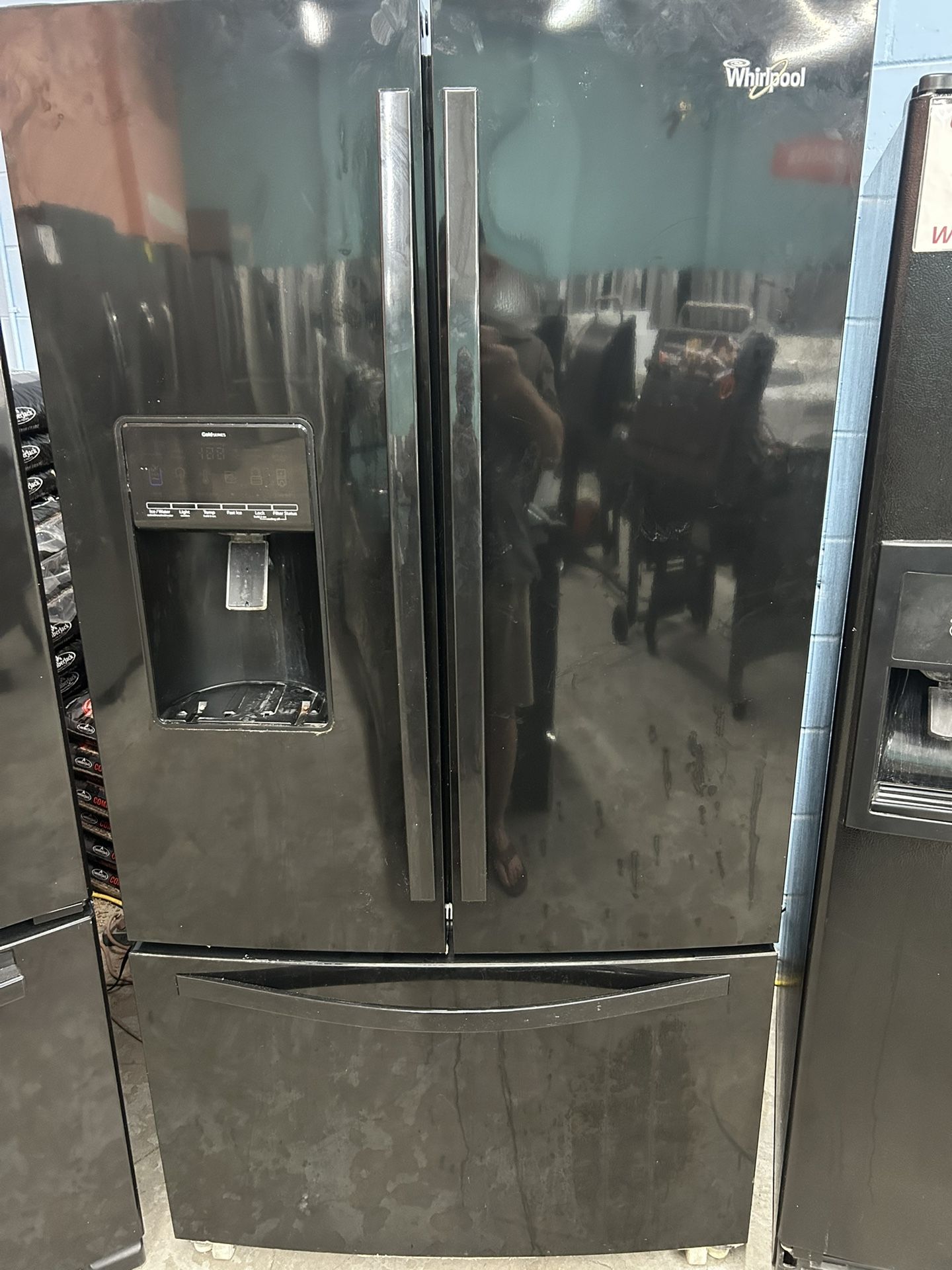 Whirlpool Black French Door Refrigerator