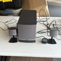 Bose Companion 3 Series II Multimedia Speaker 2 speakers Subwoofer Controller