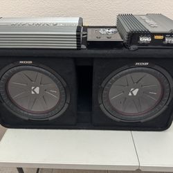 Kicker Comp R 12s W Amps