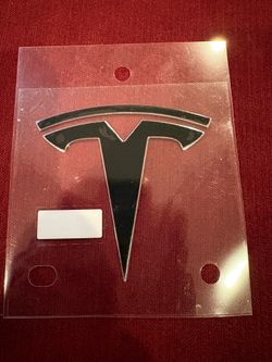 New OEM Tesla Model 3 / Model Y Front Hood T-Badge Emblem 1494949-00-A