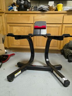 Bowflex 552 dumbbell stand