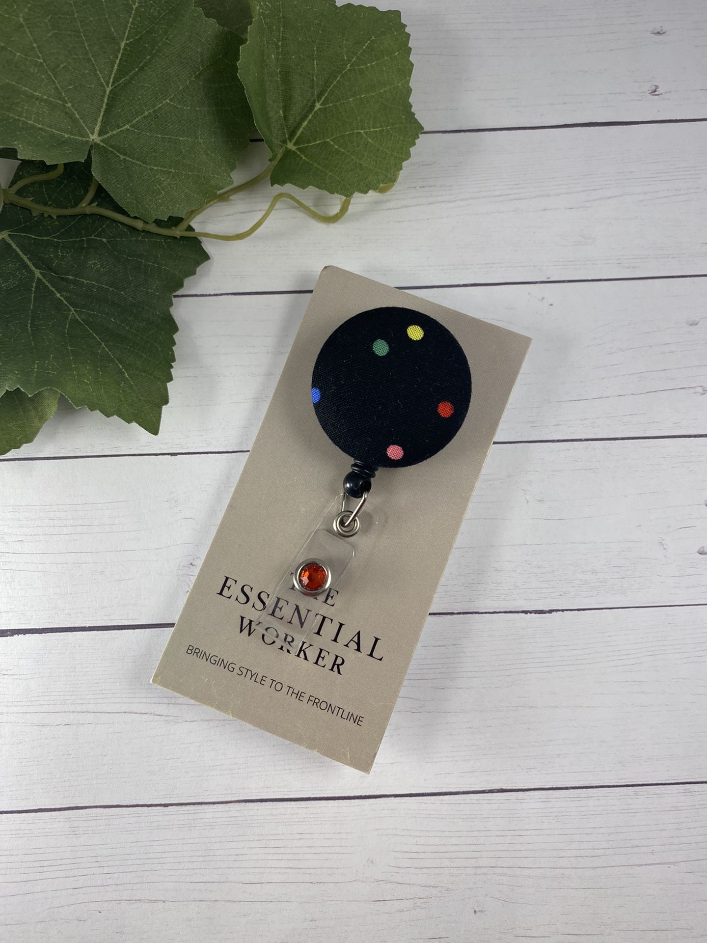 Poke-a-dot Badge Reel, Badge Reel, Nursing Student Gift, ID Holder, Retractable Badge Reel