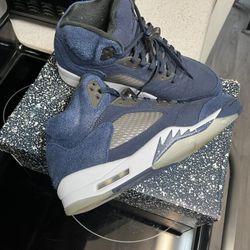 Jordan 5 Navy Midnight Size 10.5 
