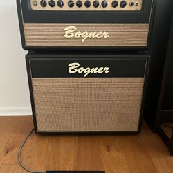 2003 Bogner Shiva 6L6 head with matching 1X12 cab