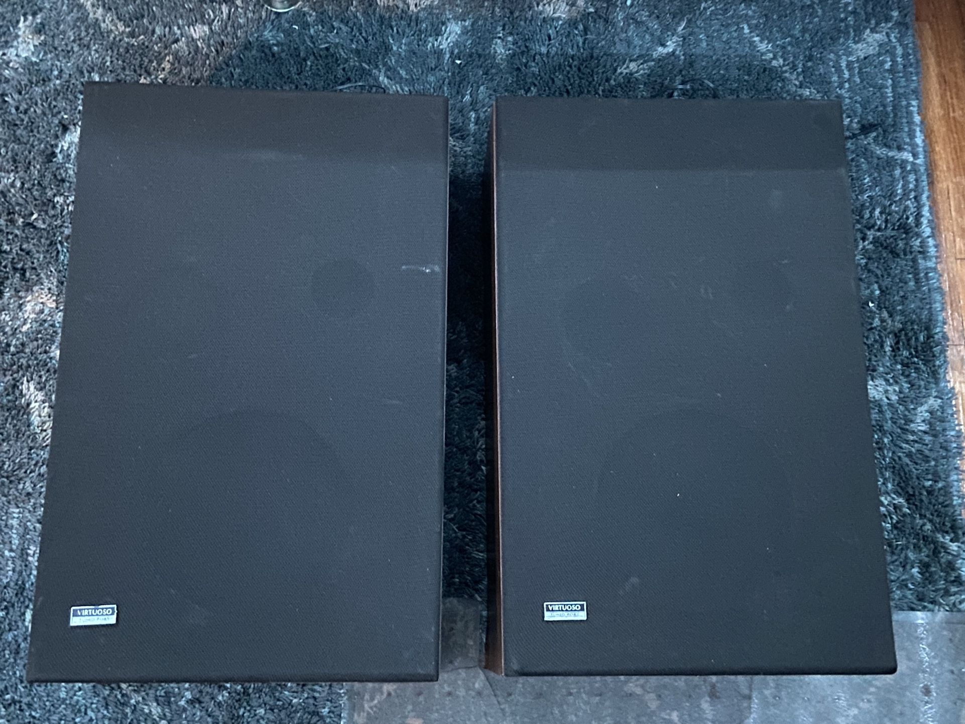 Virtuoso Tuned Port Stereo Turntabe Speakers