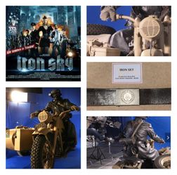 MOVIE WARDROBE - IRON SKY Screen Worn NA*I MOON TROOPER BIKER Belt