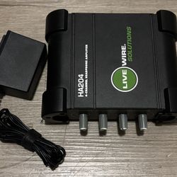 Live Wire Headphone Amp HA204