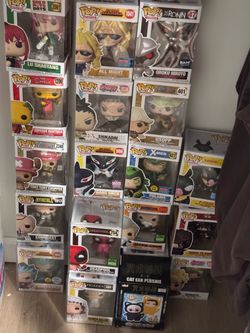 Funko Pop Collection – 20+ Figures, Anime & Marvel