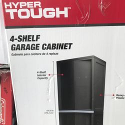 4 Shelf Garage Cabinet 