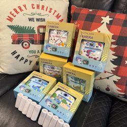 Cámara Digital De Regalito Inprimiendo Fotos Al Instante 