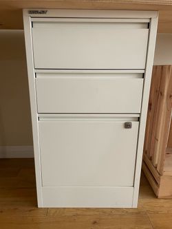 3 Drawer Metal Filing Cabinet