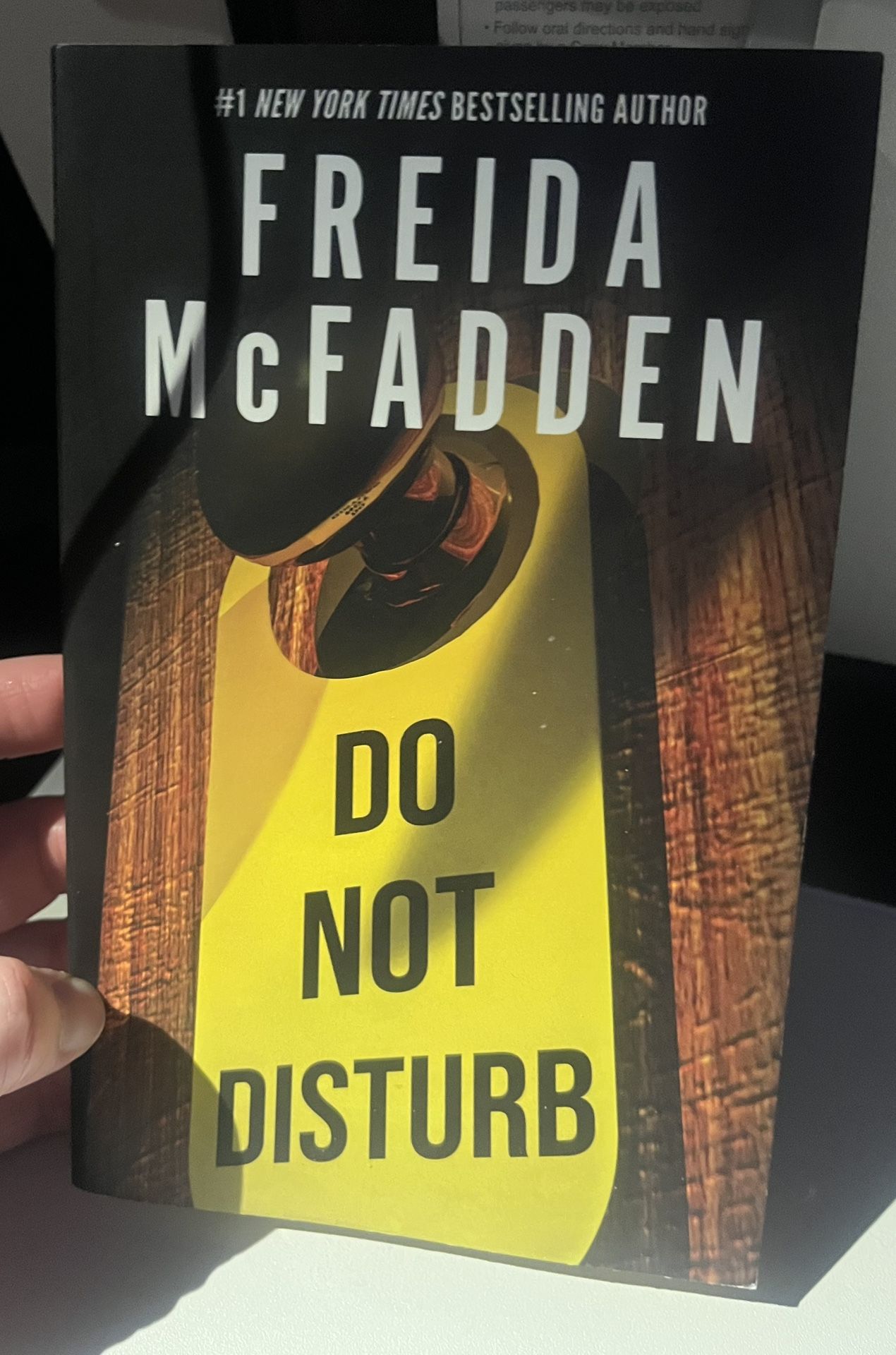 Do Not Disturb By Freida McFadden