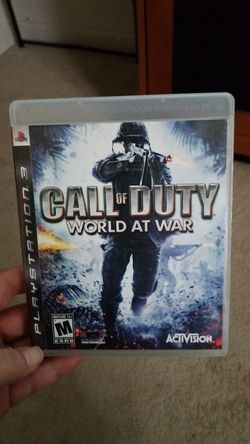 Call of Duty World at War for PS3