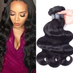Amella Hair 8A Brazilian Virgin Body Wave Hair 3 Bundles
