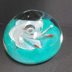 Beautiful Glass Paperweight 