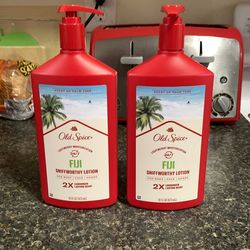 Old Spice “Fiji” Body Lotion -2 Items!($14.68+Value)