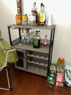 Bar stand, liquor not included