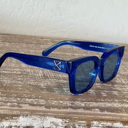 Blue Offwhite Sunglasses 135
