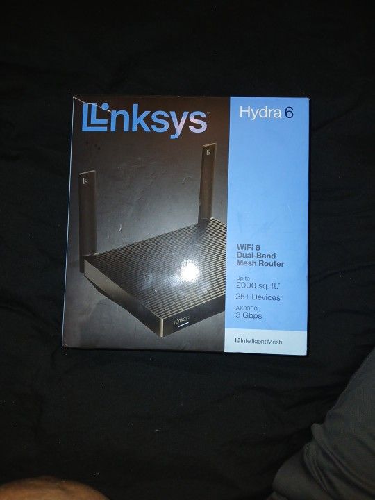 Wifi Router (Linksys Hydra 6)