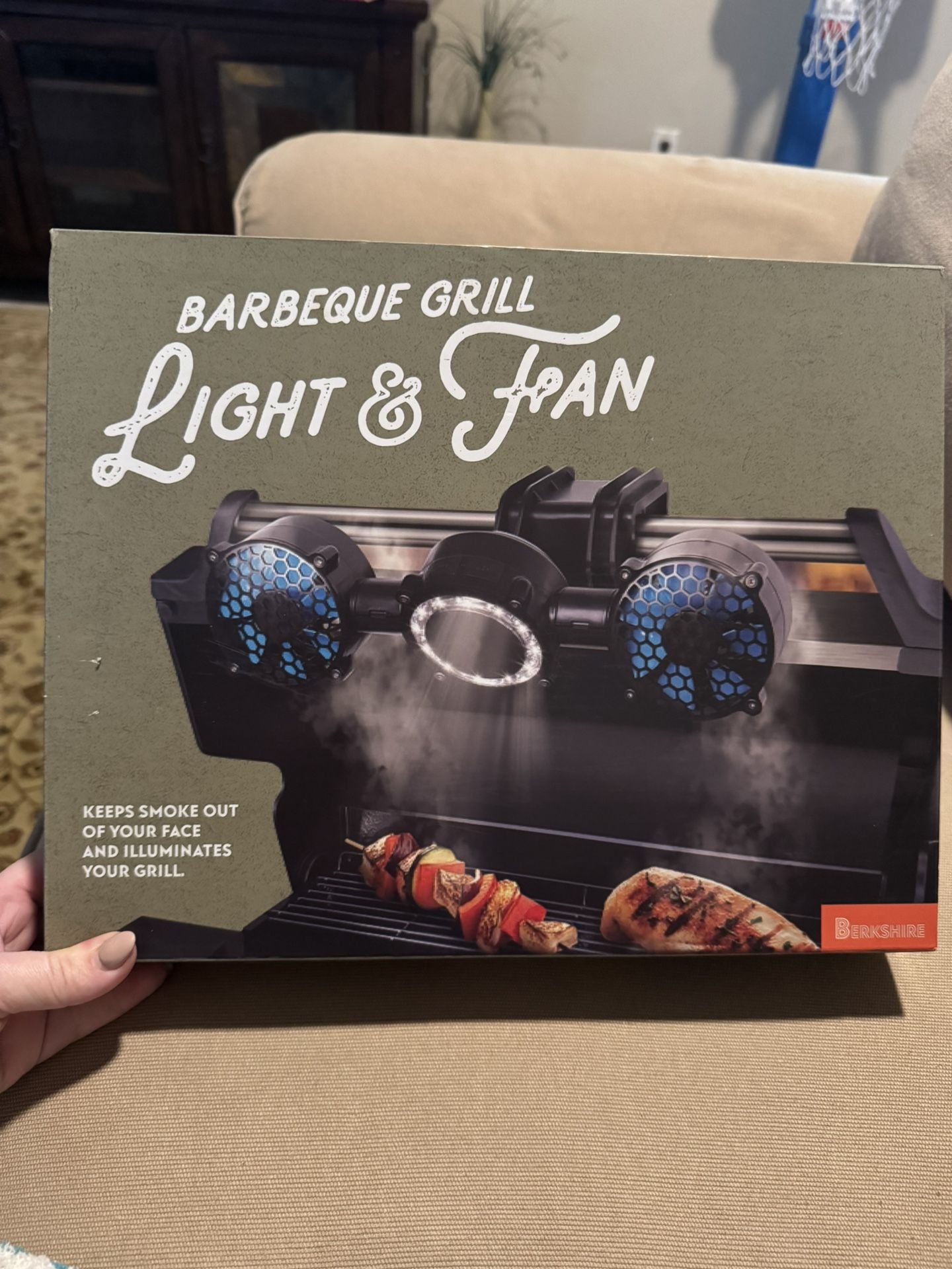 BBQ Grill Light And Fan - Brand New In Box!
