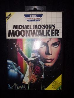 Sega MS - Michael Jackson's: Moonwalker x 2   US NTSC boxed + PAL boxed — $50 cash today