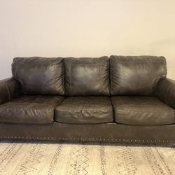 Leather Sofa And Loveseat 