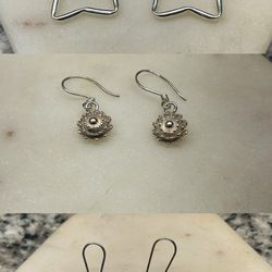 950 Silver Earrings – Multiple Styles – High Purity (Higher Purity Than 925)