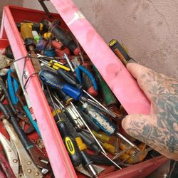 Tool Box And Tools